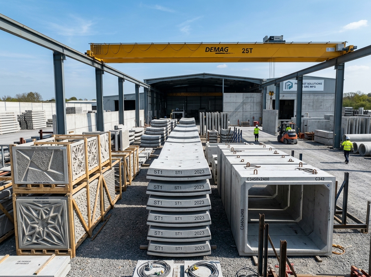 Precast Concrete Elements & Architectural GRC Facades